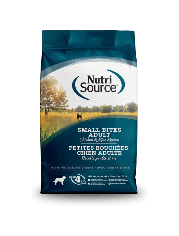 Nutri source adulto raza pequeña 4lb