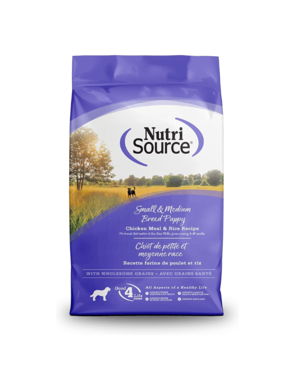 Nutri source cachorro raza pequeña 12lb