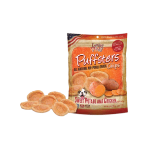 Loving pets puffsters camote y pollo 113g